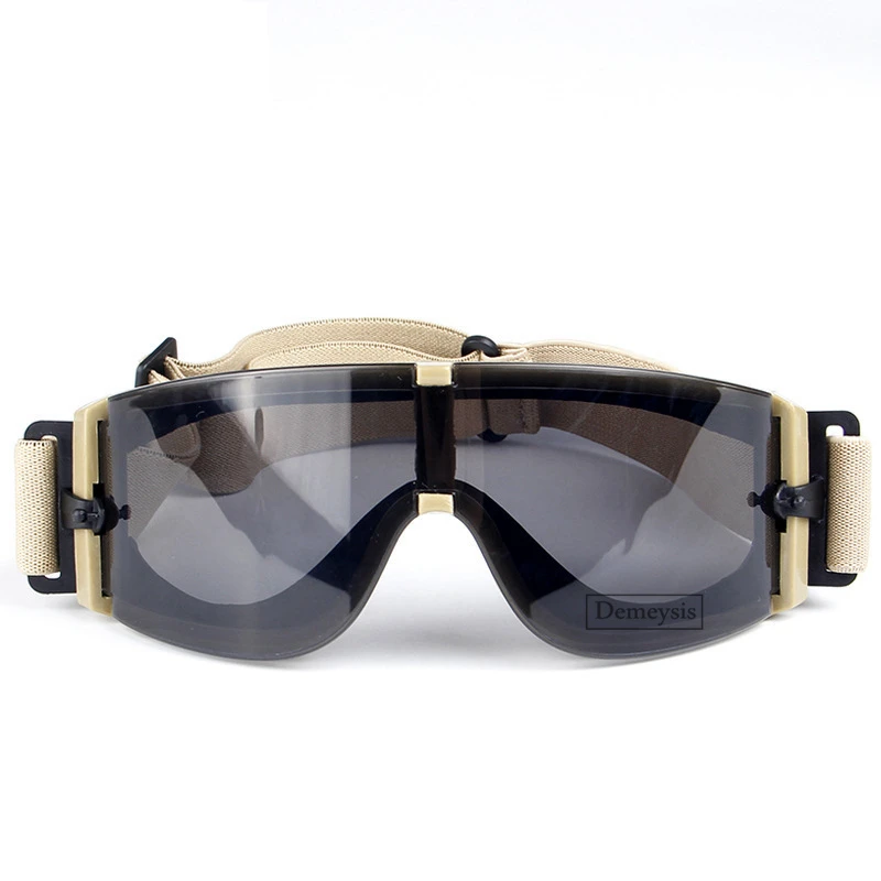 Lunettes de randonnée Airsoft DulGoggles, lunettes de paintball en plein air