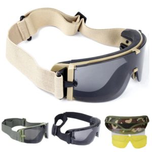 Lunettes de randonnée Airsoft DulGoggles, lunettes de paintball en plein air