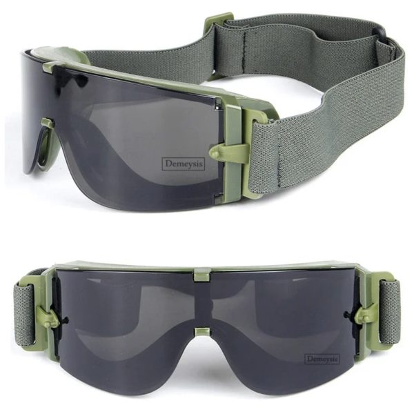 Lunettes de randonnée Airsoft DulGoggles, lunettes de paintball en plein air – Image 5