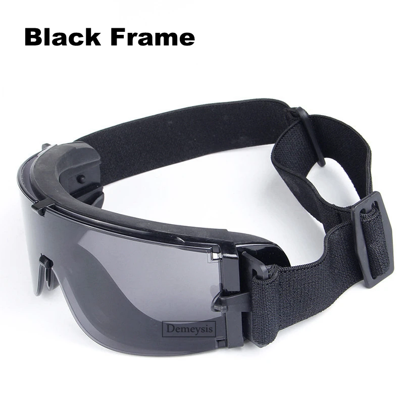 Lunettes de randonnée Airsoft DulGoggles, lunettes de paintball en plein air