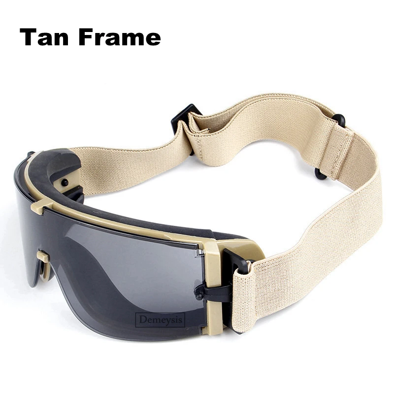 Lunettes de randonnée Airsoft DulGoggles, lunettes de paintball en plein air