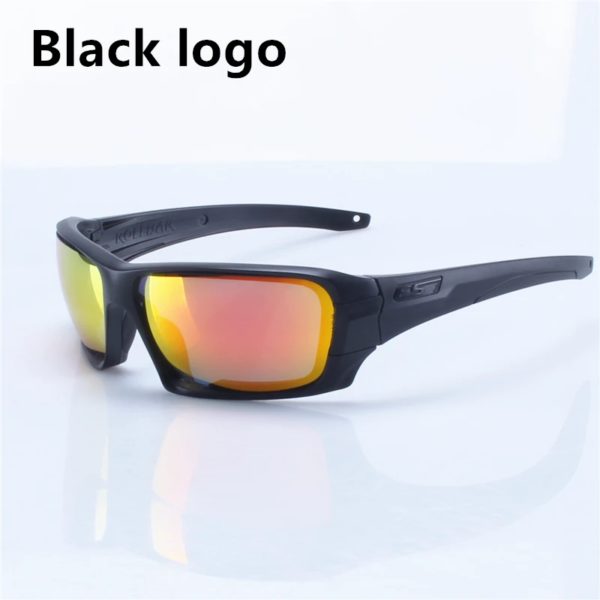 Lunettes de soleil polarisées tactiques pour hommes, style militaire TR90, balistique, anti-balle, uv400 – Image 3