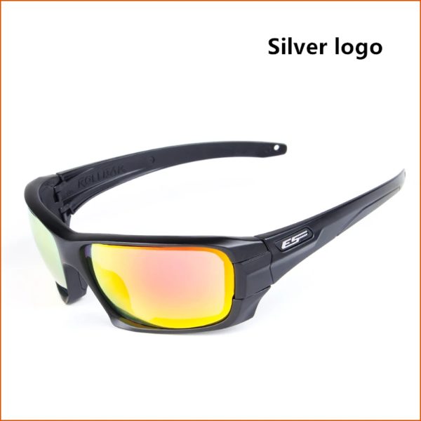 Lunettes de soleil polarisées tactiques pour hommes, style militaire TR90, balistique, anti-balle, uv400 – Image 4