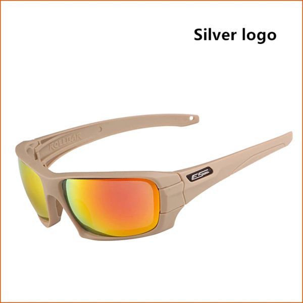 Lunettes de soleil polarisées tactiques pour hommes, style militaire TR90, balistique, anti-balle, uv400 – Image 6