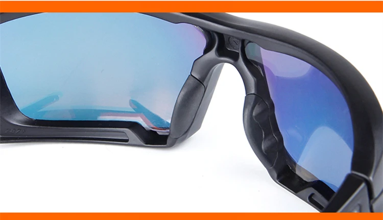 Lunettes de soleil polarisées tactiques pour hommes, style militaire TR90, balistique, anti-balle, uv400