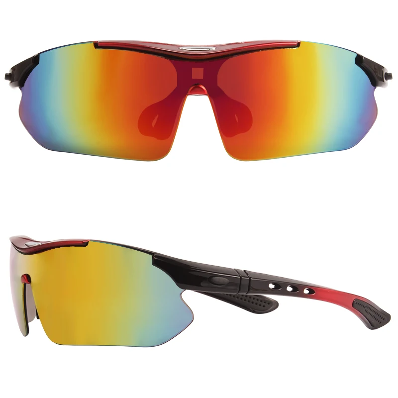 Lunettes DulGoggles polarisées pour hommes, coupe-vent, anti-poussière, lunettes d'escalade, lunettes de protection de sécurité, sports de plein air, nouveau, ensemble de 5 lentilles