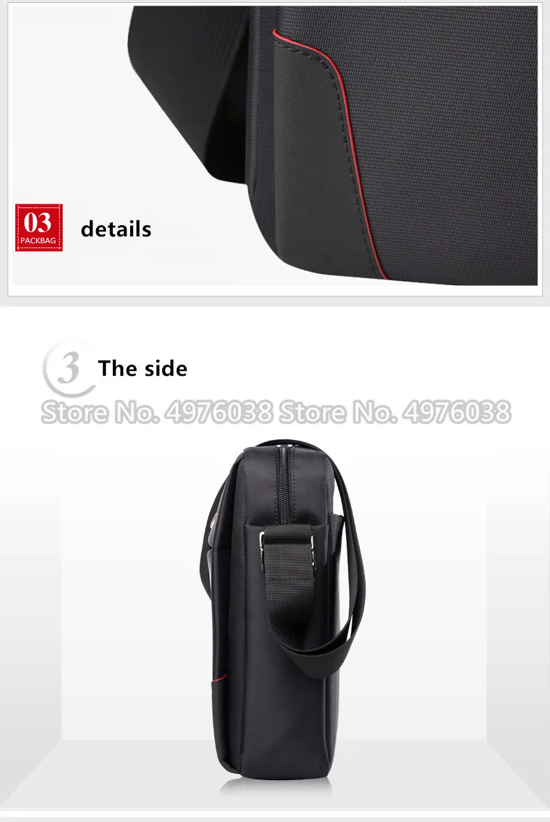 Sac à épaule imperméable pour hommes ipad 10.1 pouces, sacoche suisse simple pour hommes, sacoche 2019