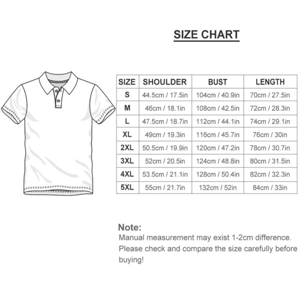 Polo Unisexe à Manches Courtes pour Homme, Vêtement à la Mode avec Impression 3D Suisse – Image 6
