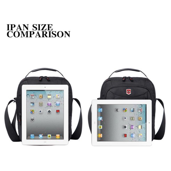 Oxford-Sac messager suisse étanche pour homme, multifonction, affaires, décontracté, étui à bombes, voyage, homme initié, mode, sac à main – Image 6