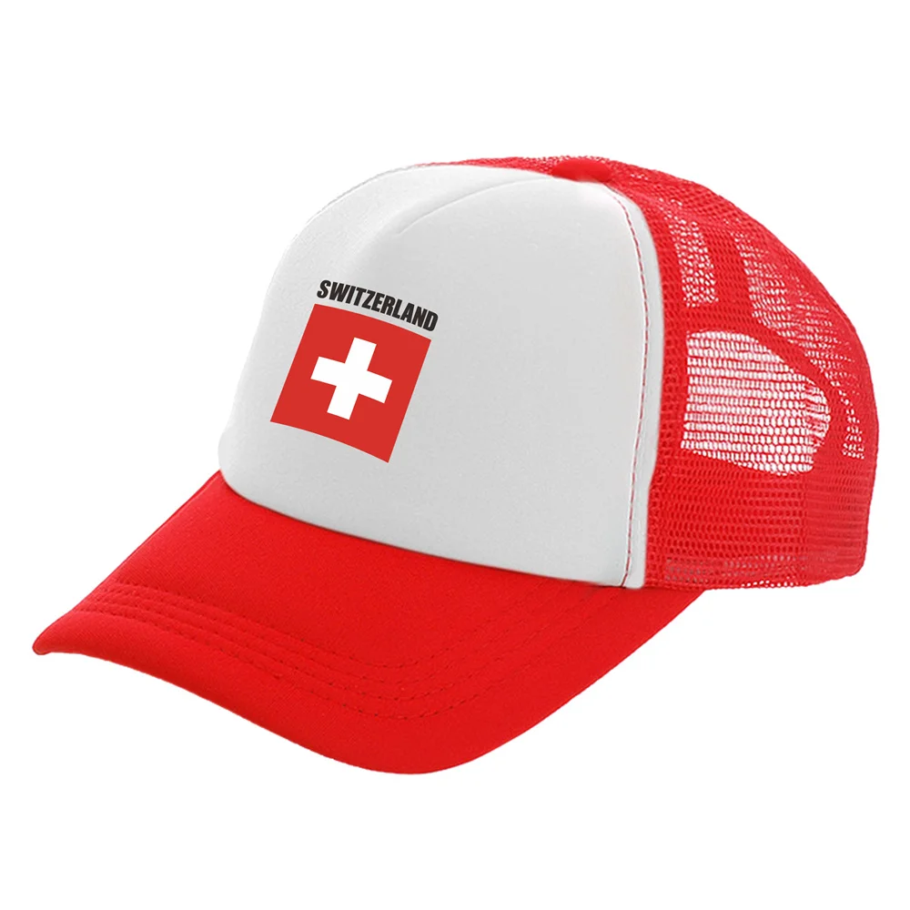Casquette de camionneur suisse pour homme, chapeau de baseball, unisexe, cool, été