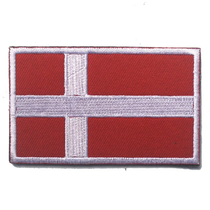 Patchs militaires brodés pour brassard, drapeau islande, norvège, suède, danemark, finlande, suisse, pour vêtements, couture tactique