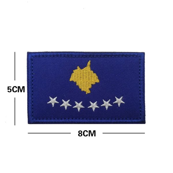 Tecarmband drapeau européen, insigne d'aviation, TRANGreece, Ecosse, Irlande, Croatie, Italie, Hongrie, Lituanie, Réservations – Image 5