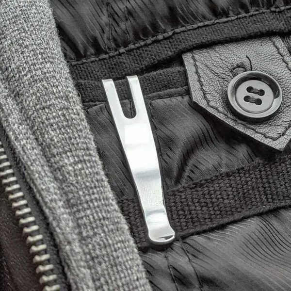 Couteau de poche pliant en acier, pince arrière, poche de transport profonde, remplacement de la pince à la taille, accessoires d'outils de réparation de l'armée suisse, 91mm – Image 3