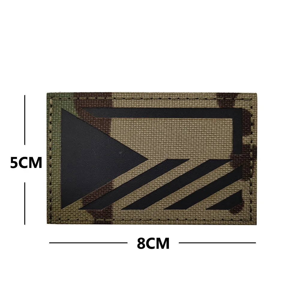 Patch magique de coulée de sensation tchèque, insigne de sac de brassard militaire, tissu brodé de soldat, patchs de vêtements, autriche, Roumanie