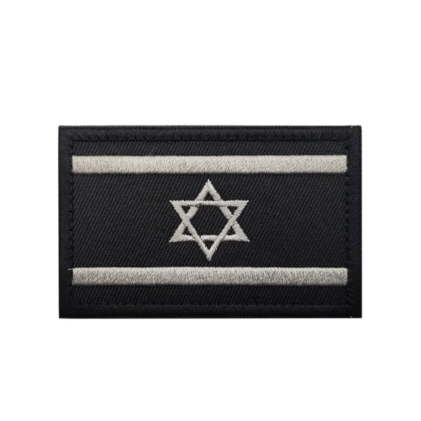 Patchs de coulée de sensation nationale israélienne, uniforme militaire de broderie, brassard, insigne de moral, patchs d'Israël – Image 4