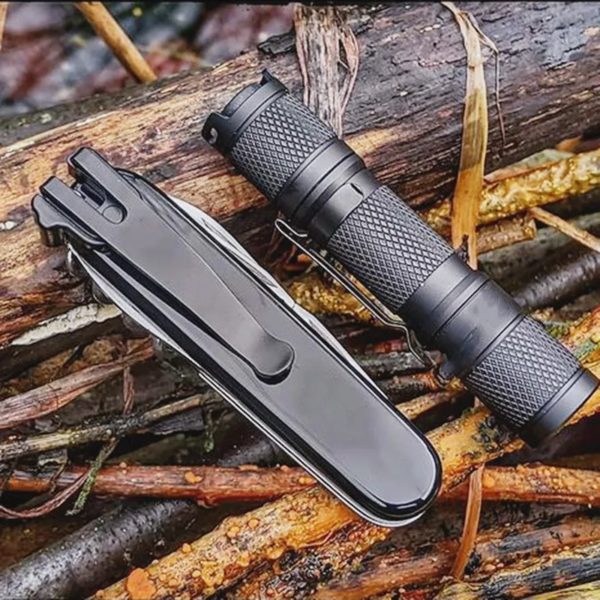 Pince arrière de couteau pliant portable, pince de taille en acier, pince de poche, remplacement pour pièces d'outils de réparation de l'armée suisse, 91mm, 1 pièce – Image 5