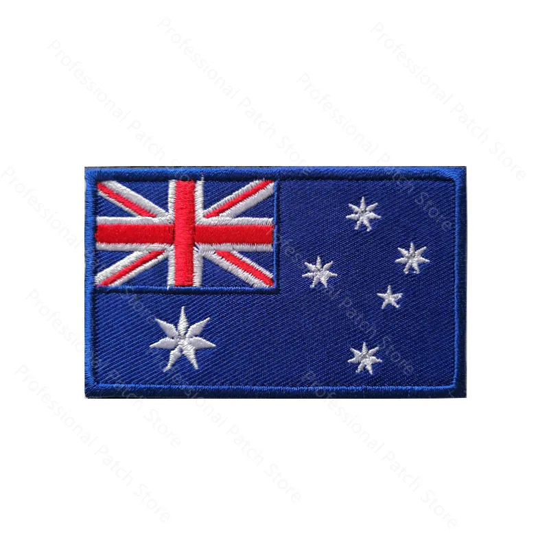 Patch brodé sur vêtements, décoration en tissu, patchs de sac à dos de l'armée, Russie, Espagne, Turquie, France, UE, DulMilitary