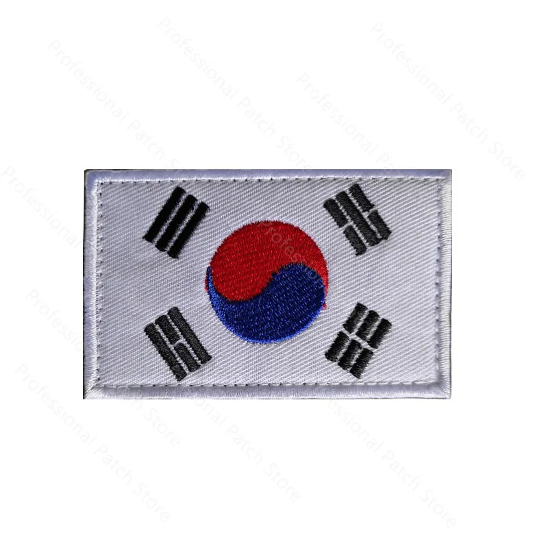Patch brodé sur vêtements, décoration en tissu, patchs de sac à dos de l'armée, Russie, Espagne, Turquie, France, UE, DulMilitary