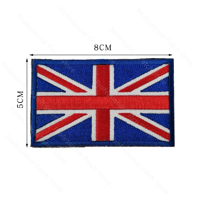 Patch brodé sur vêtements, décoration en tissu, patchs de sac à dos de l'armée, Russie, Espagne, Turquie, France, UE, DulMilitary