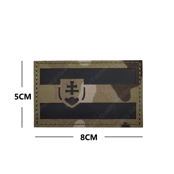 Patchs Magiques Brodés avec Sensation de Slovaquie, Danemark ge de Moulage à Infrarouge, Accessoires Militaires de l'Armée – Image 3