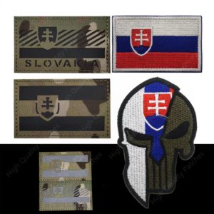 Patchs Magiques Brodés avec Sensation de Slovaquie, Danemark ge de Moulage à Infrarouge, Accessoires Militaires de l'Armée