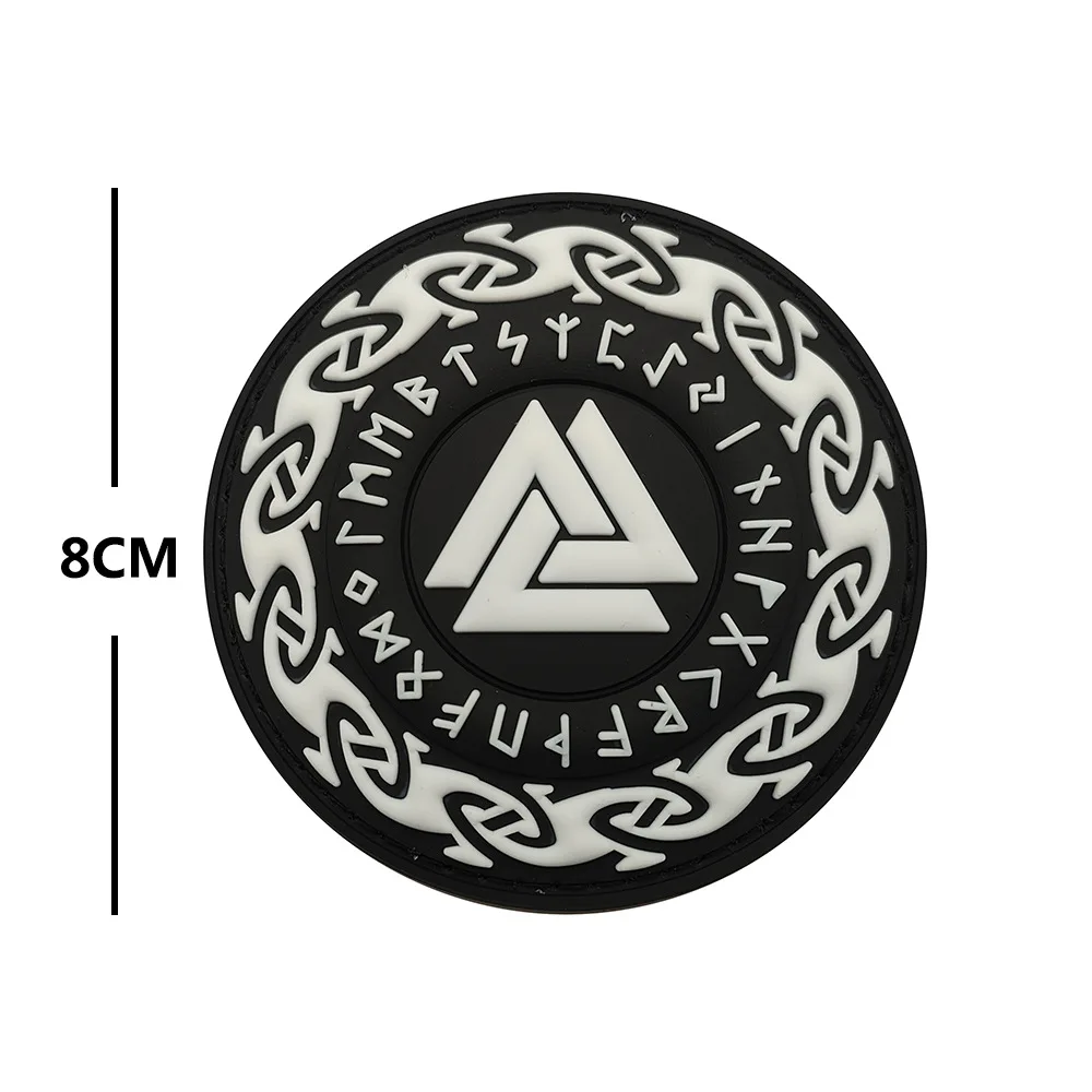 Emrboidery Dulviking avec hache double pour homme, hache militaire, patch d'étiquette de l'armée en caoutchouc PVC, chemise à coudre, chapeau de sac