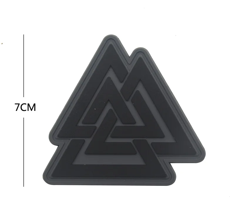 Emrboidery Dulviking avec hache double pour homme, hache militaire, patch d'étiquette de l'armée en caoutchouc PVC, chemise à coudre, chapeau de sac