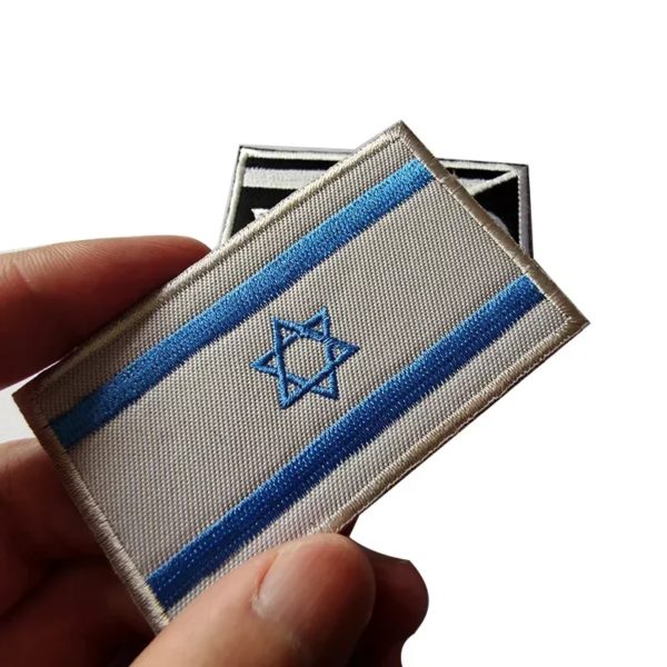Patch Sensation kalélite à Crochet et Boucle, Emblèmes d'Uniforme de l'Armée d'Israël, pour Sacs à Dos, Casquettes, Chapeaux, 2 Pièces – Image 3