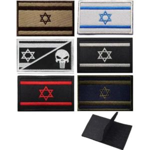 Patch Sensation kalélite à Crochet et Boucle, Emblèmes d'Uniforme de l'Armée d'Israël, pour Sacs à Dos, Casquettes, Chapeaux, 2 Pièces