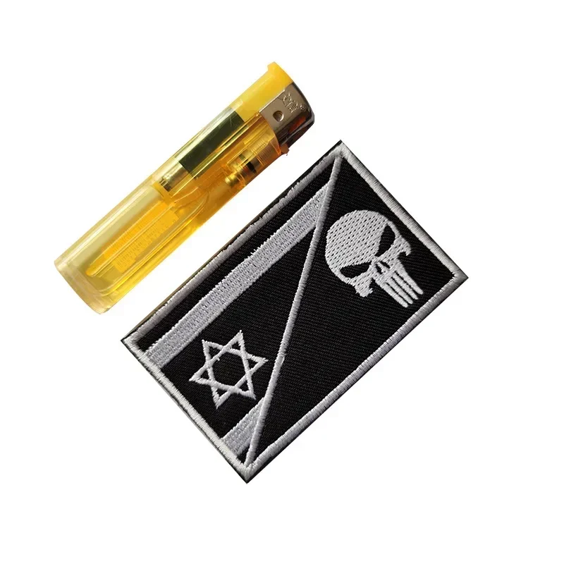 Patch Sensation kalélite à Crochet et Boucle, Emblèmes d'Uniforme de l'Armée d'Israël, pour Sacs à Dos, Casquettes, Chapeaux, 2 Pièces