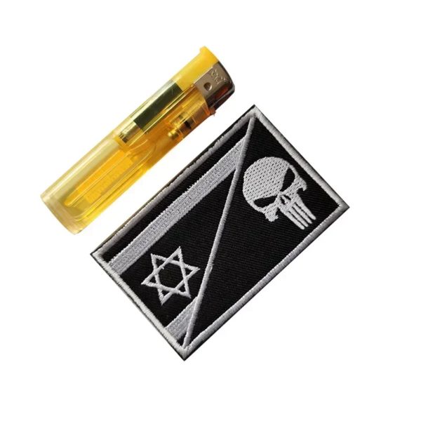 Patch Sensation kalélite à Crochet et Boucle, Emblèmes d'Uniforme de l'Armée d'Israël, pour Sacs à Dos, Casquettes, Chapeaux, 2 Pièces – Image 2