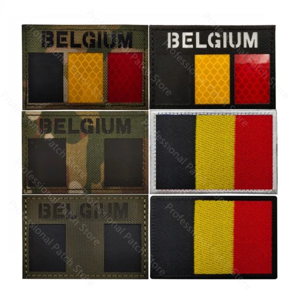 Danemark ges Brodés Militaires en Caoutchouc pour Pays-Bas, Belgique et Italie, Bouclier de l'Armée Italienne/Lancer IR – Image 4