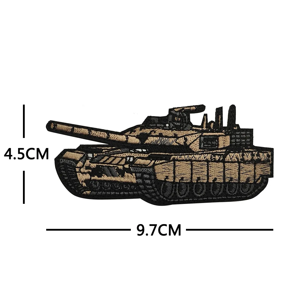 Funny USA Army EzIsreal MERKAV GERfissurainers, Précieux Écusson Brodé Léopard, Écusson à Crochet et Boucle pour Sac à Dos et Chapeau