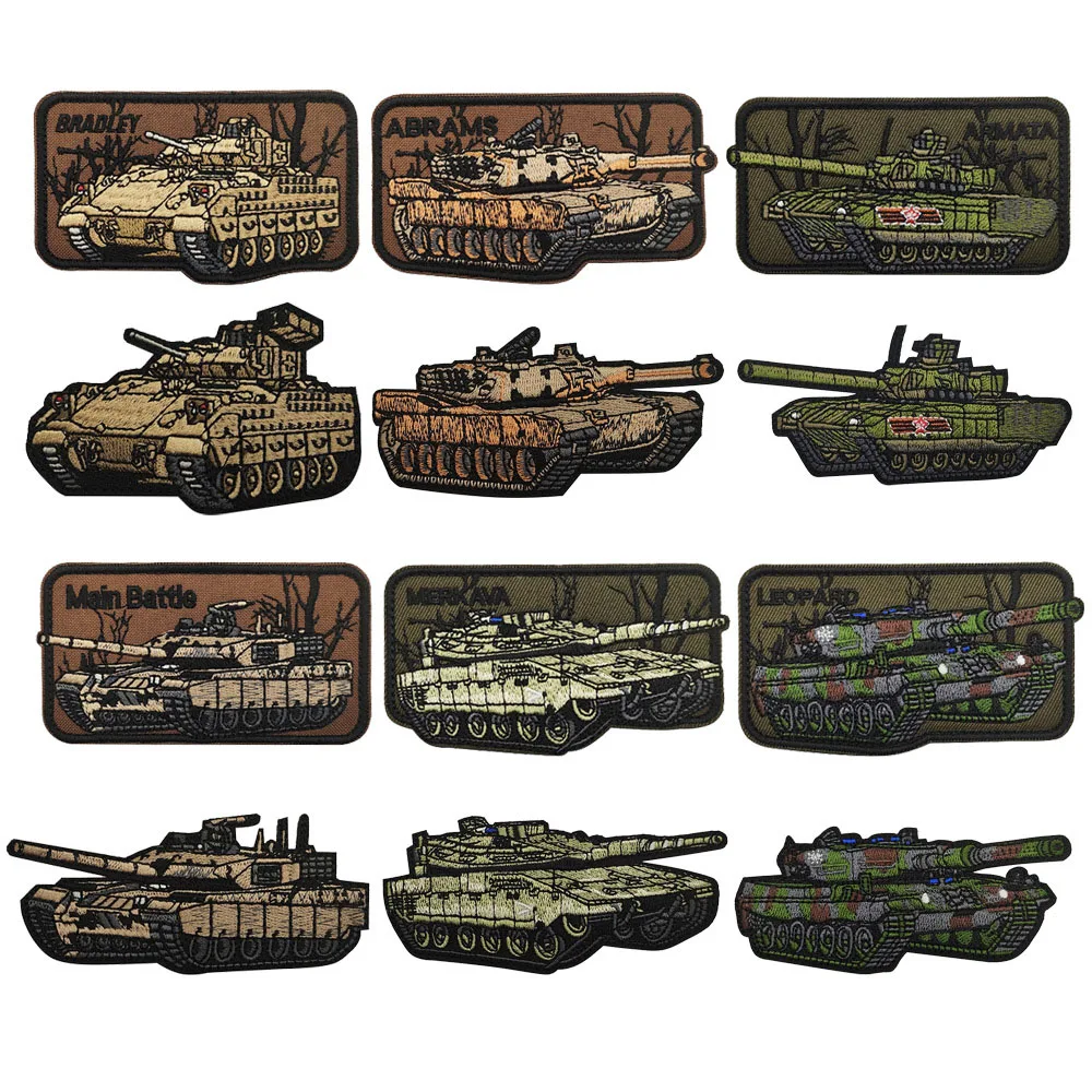 Funny USA Army EzIsreal MERKAV GERfissurainers, Précieux Écusson Brodé Léopard, Écusson à Crochet et Boucle pour Sac à Dos et Chapeau