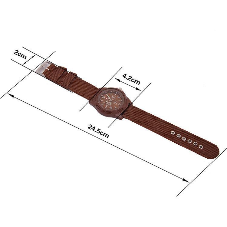Kegllect-Montre suisse en nylon pour hommes, bracelet tissé, mode