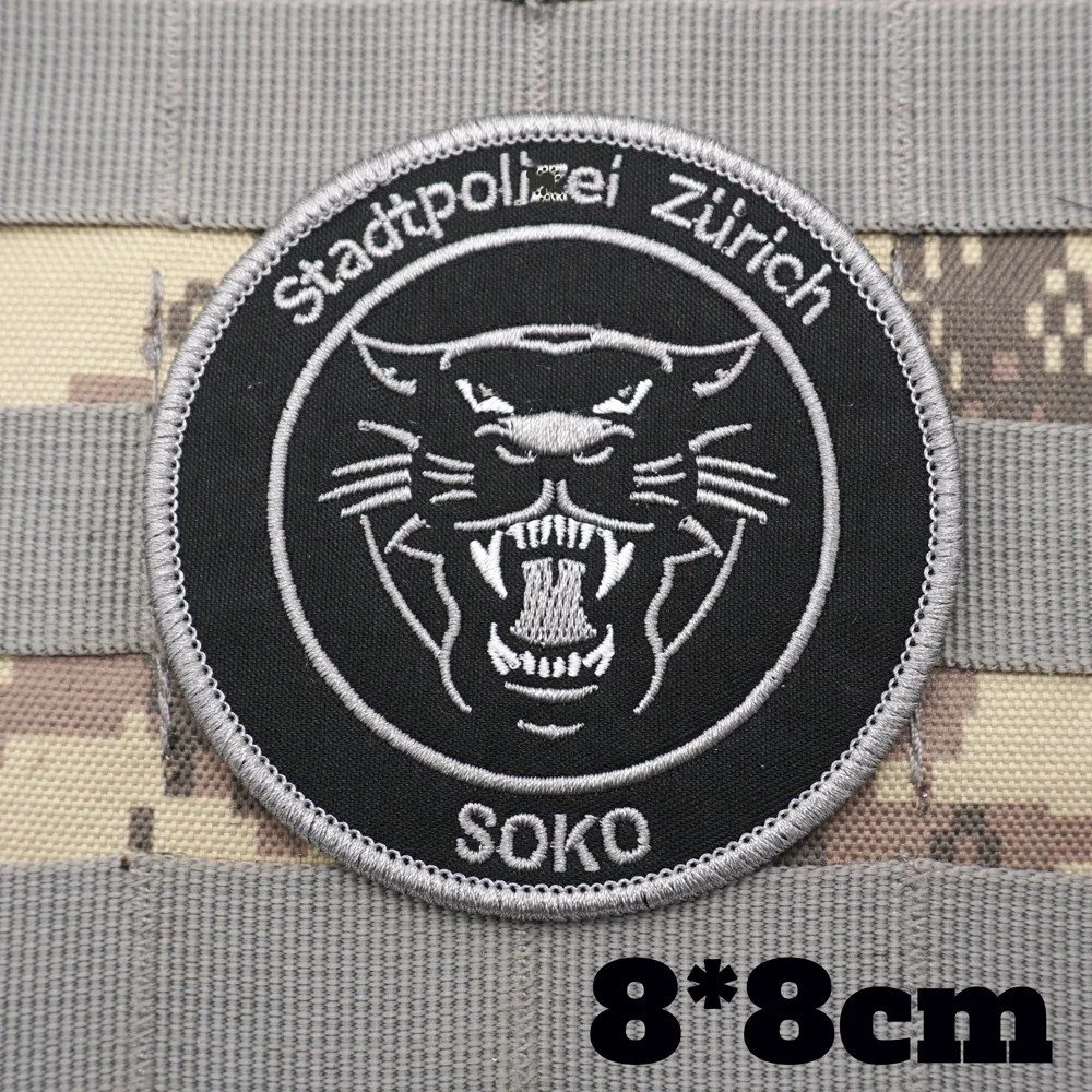 Patchs Brodés Militaires de Sniper Suisse, Danemark ge de Sac à Dos avec Support à Crochet pour Vêtements Patchs Brodés Militaires de Sniper Suisse, Danemark ge de Sac à Dos avec Support à Crochet pour Vêtements