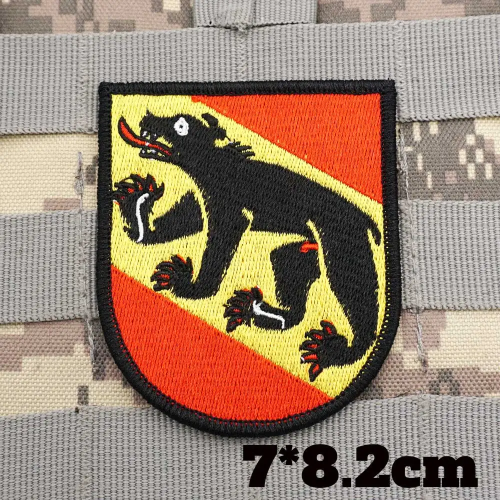 Patchs Brodés Militaires de Sniper Suisse, Danemark ge de Sac à Dos avec Support à Crochet pour Vêtements Patchs Brodés Militaires de Sniper Suisse, Danemark ge de Sac à Dos avec Support à Crochet pour Vêtements