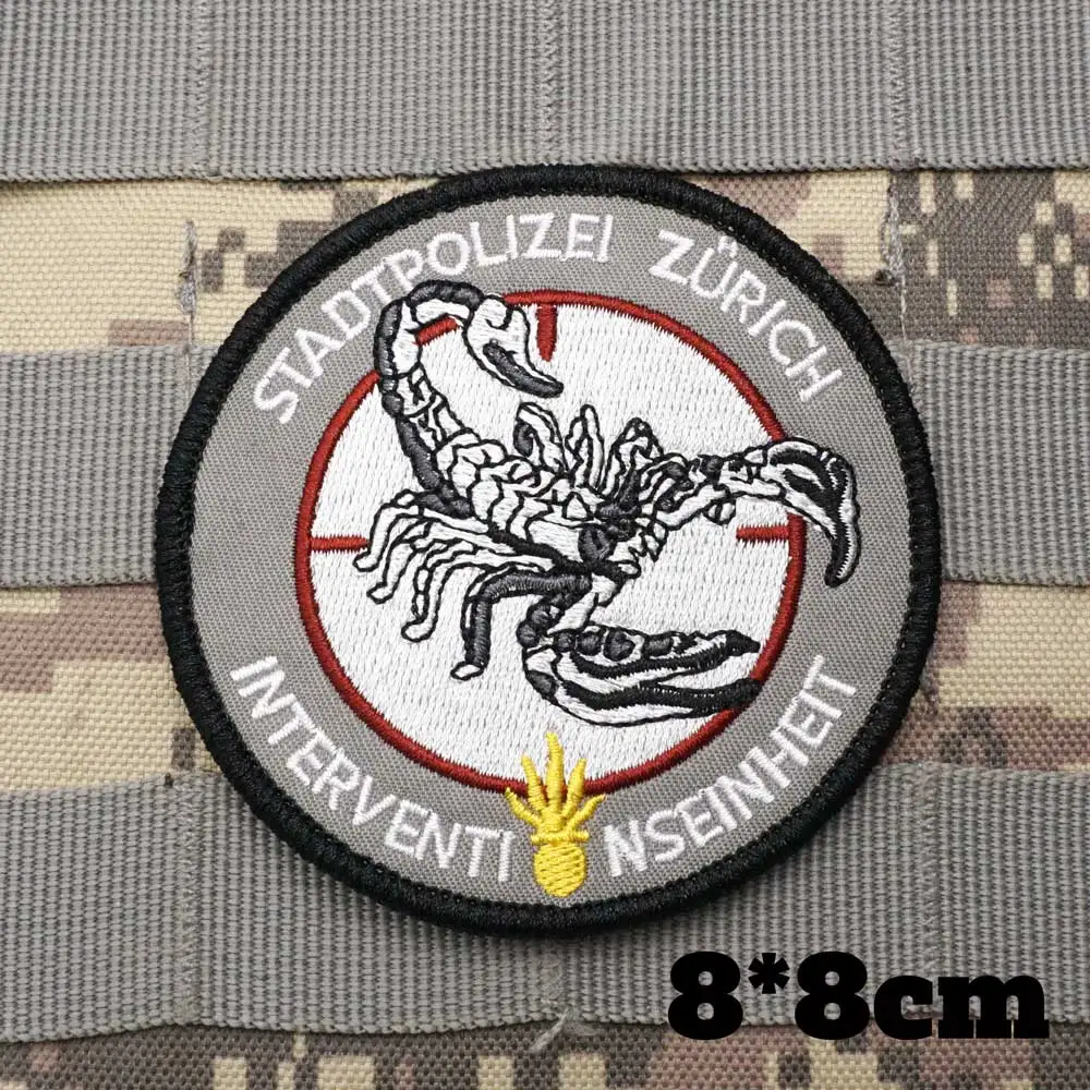 Patchs Brodés Militaires de Sniper Suisse, Danemark ge de Sac à Dos avec Support à Crochet pour Vêtements Patchs Brodés Militaires de Sniper Suisse, Danemark ge de Sac à Dos avec Support à Crochet pour Vêtements
