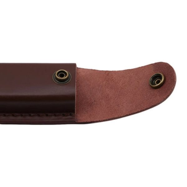 Fourreau de Couteau Pliant en Cuir de Vache, Couverture de Première Couche, Fourreau de l'Armée Suisse – Image 5