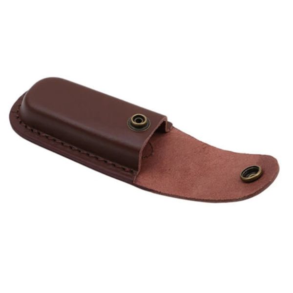 Fourreau de Couteau Pliant en Cuir de Vache, Couverture de Première Couche, Fourreau de l'Armée Suisse – Image 6