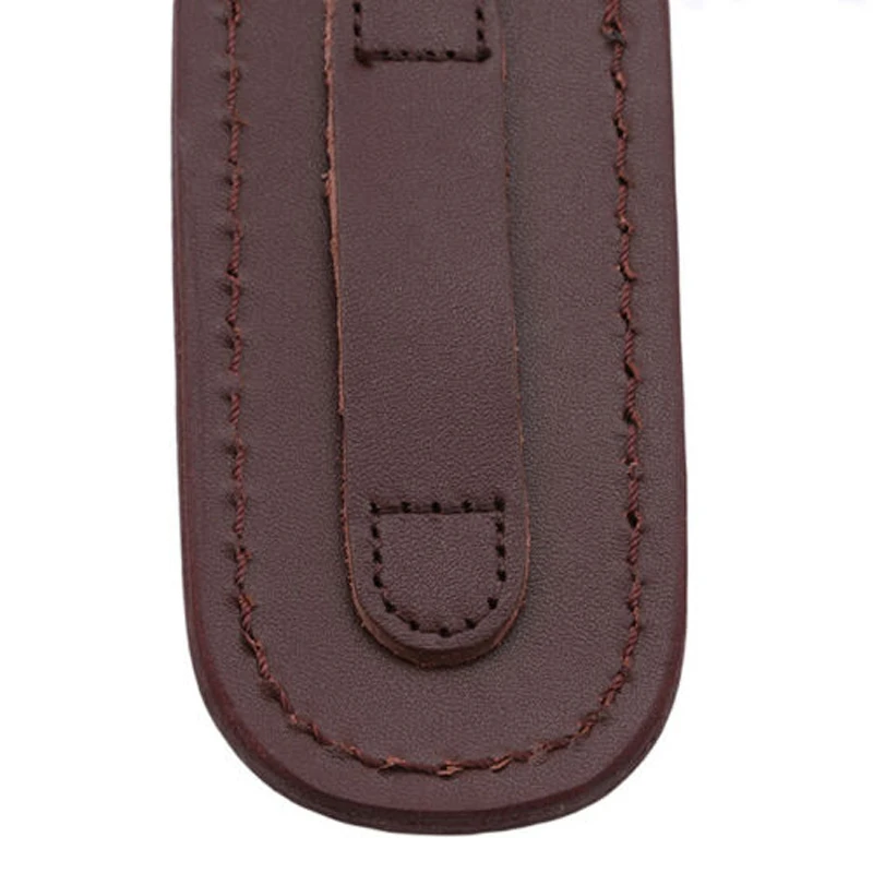 Fourreau de Couteau Pliant en Cuir de Vache, Couverture de Première Couche, Fourreau de l'Armée Suisse