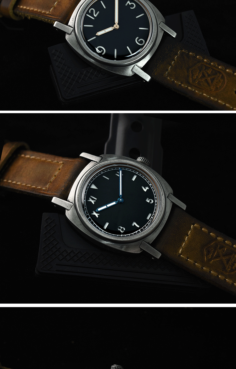 Montre Militaire Rétro à Quartz pour Homme, Zones Age Swiss 502, Mouvement Étanche, Super Lumineux, 200m