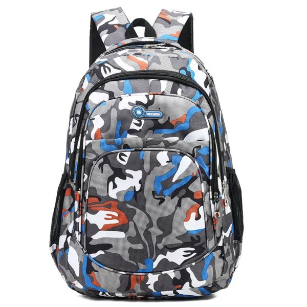 Sac à dos de Camouflage pour hommes et enfants, pour voyage, école, militaire, Cool, pour adolescents, garçons et filles – Image 5