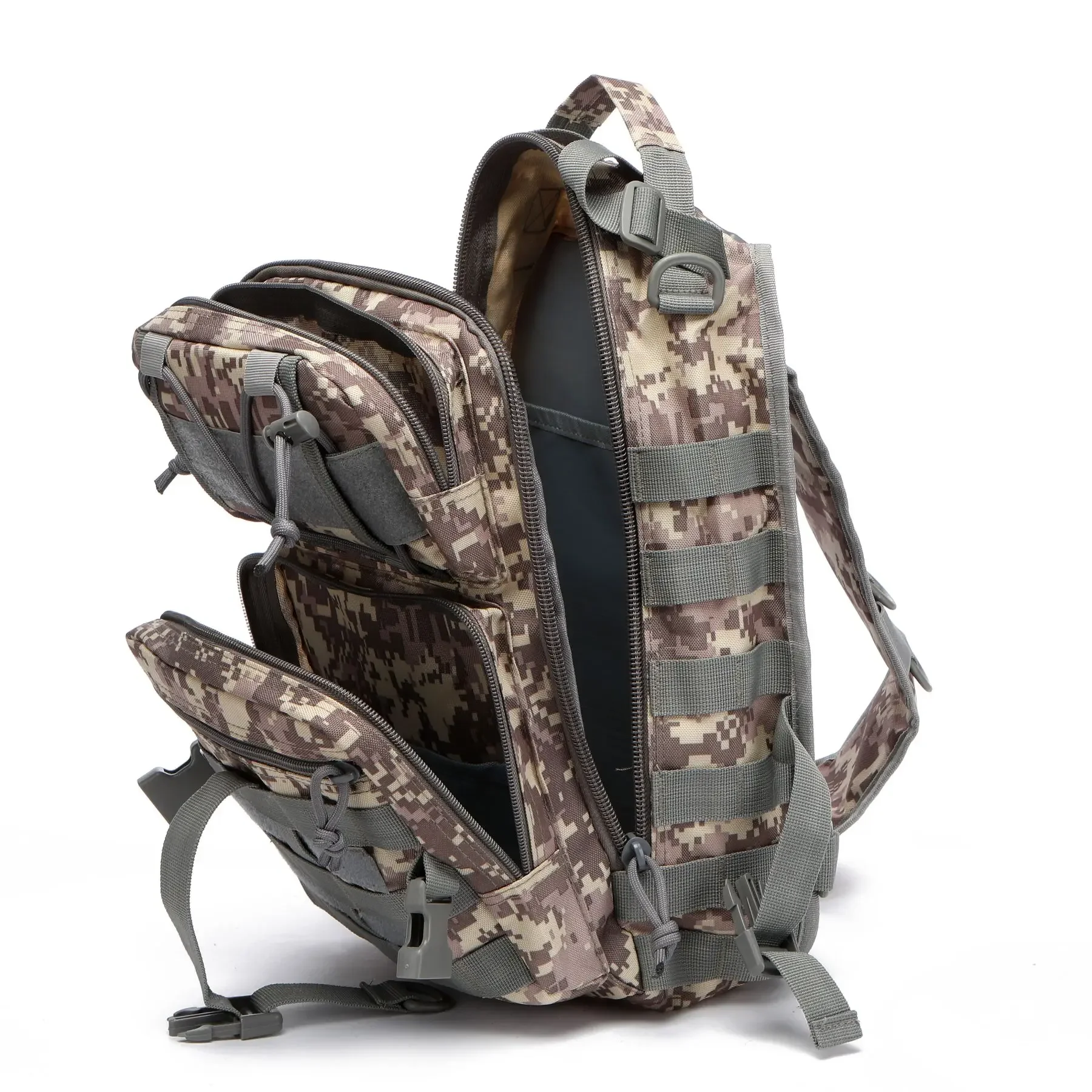 Sac à dos de sport militaire pour le transport quotidien, sac à dos extérieur, initié à la fronde, 8L, 15L