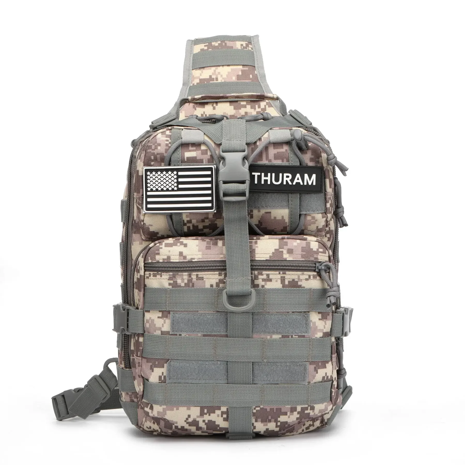 Sac à dos de sport militaire pour le transport quotidien, sac à dos extérieur, initié à la fronde, 8L, 15L