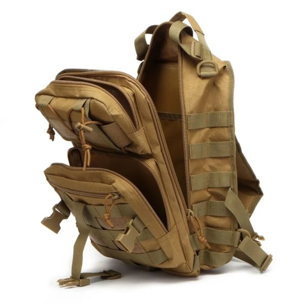 Sac à dos de sport militaire pour le transport quotidien, sac à dos extérieur, initié à la fronde, 8L, 15L – Image 5