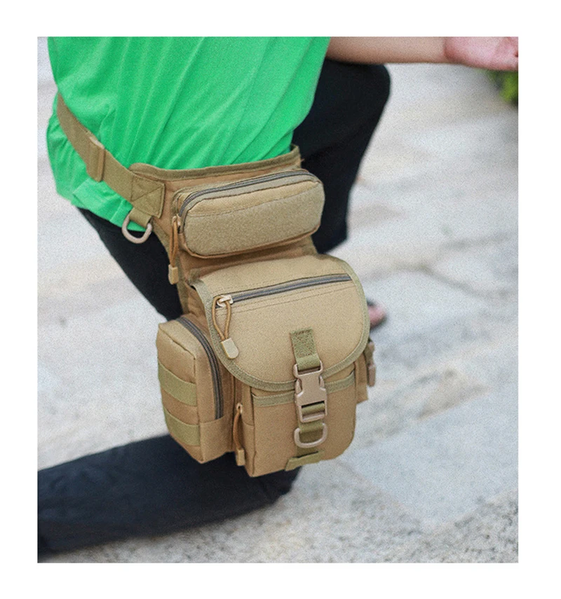 Poudres de cuisse utilitaires étanches, sac de jambe spécial, sac de taille de chasse, sports de plein air, armes de maintien, nouveau