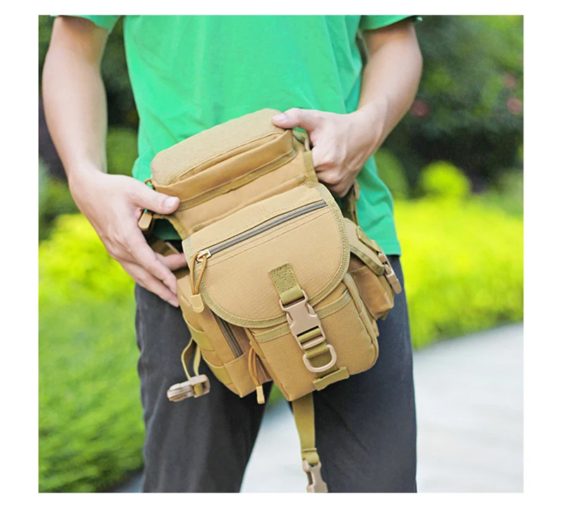 Poudres de cuisse utilitaires étanches, sac de jambe spécial, sac de taille de chasse, sports de plein air, armes de maintien, nouveau