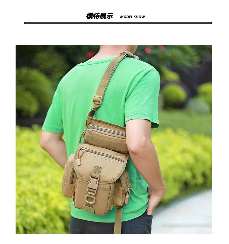 Poudres de cuisse utilitaires étanches, sac de jambe spécial, sac de taille de chasse, sports de plein air, armes de maintien, nouveau