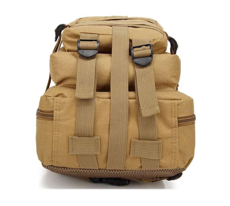 Sac à dos DulBackpack CamSolomon pour homme et femme, sac à dos 3P, noir, chirurgie tionné, extérieur, cyclisme, randonnée, chasse, sport, armée, 50L, 30L